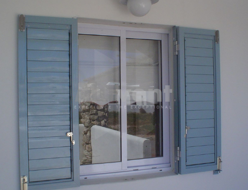Hinged Adjustable Security Shutters